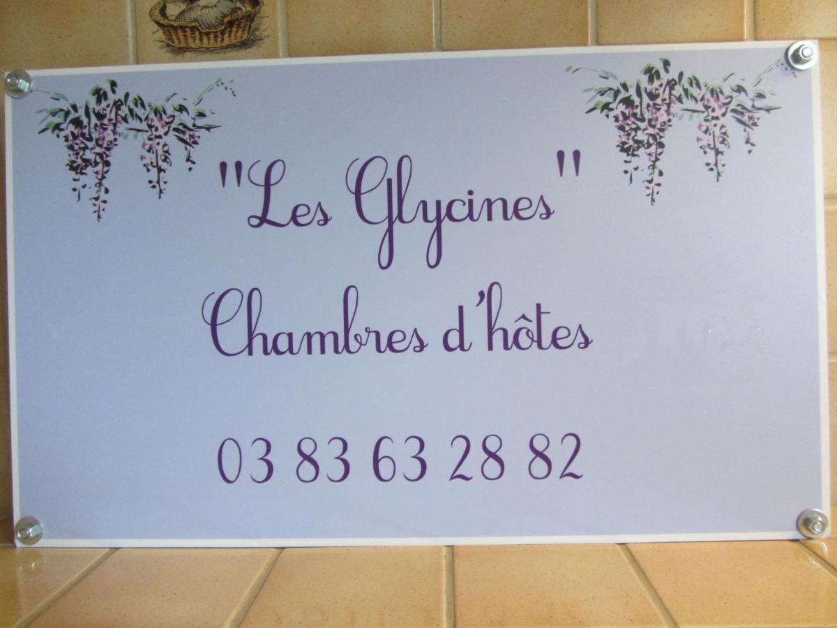 Les Glycines Bed & Breakfast Choloy Bagian luar foto